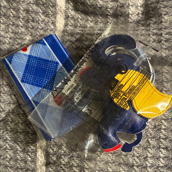 Accessories - Blue and Yellow Elephant Keychain with Tilly bundle